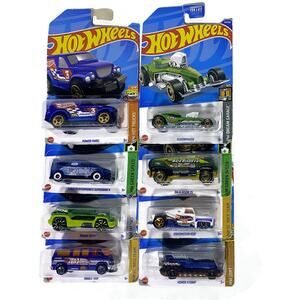 Hot Wheels Diecast Cars Set of Eight New in Package